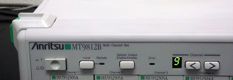 ANRITSU MT9812B Optical Multi Channel Main Frame