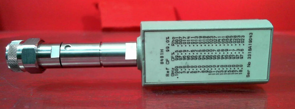 HP / Agilent 8481H 3318A19043 10 MHz to 18 GHz Power Sensor