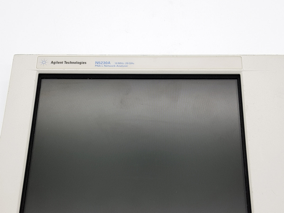 Agilent PNA-L Network Analyzer Front Panel