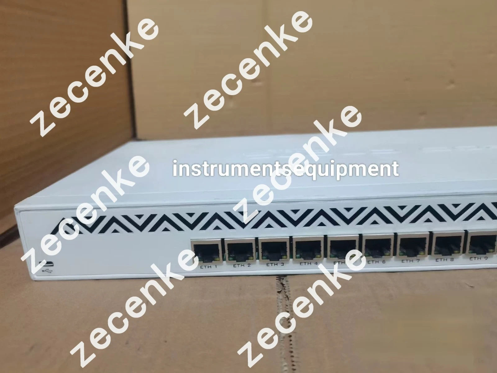 1PCS Used MikroTik CCR1016-12G Router 12 Port Gigabit Routing