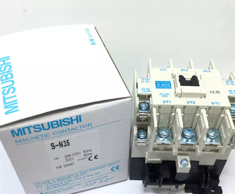 Mitsubishi S-N35 SN35 AC220V Magnetic Contactor, 1PC New in Box