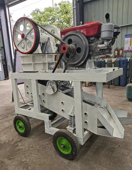 Jaw Crusher with Sieve Crusher Machinery