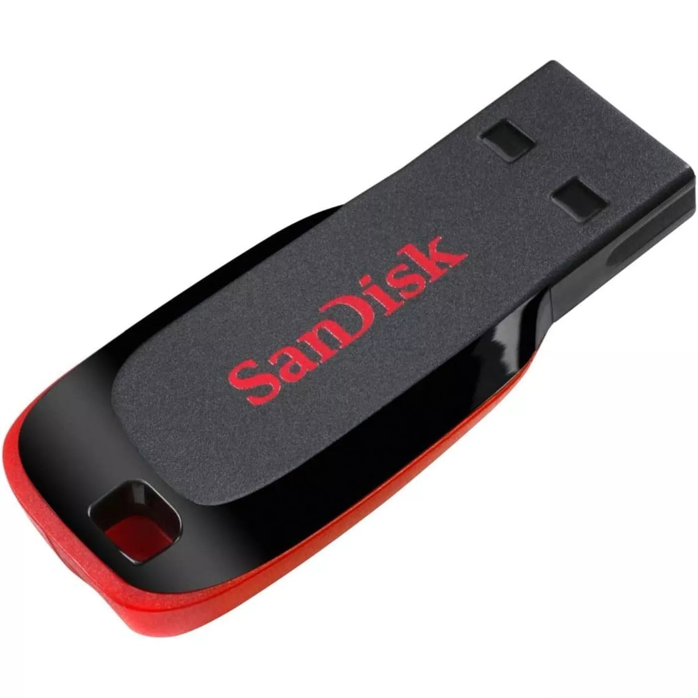 SanDisk Cruzer Blade 64GB USB 2.0 Flash Drive - Red