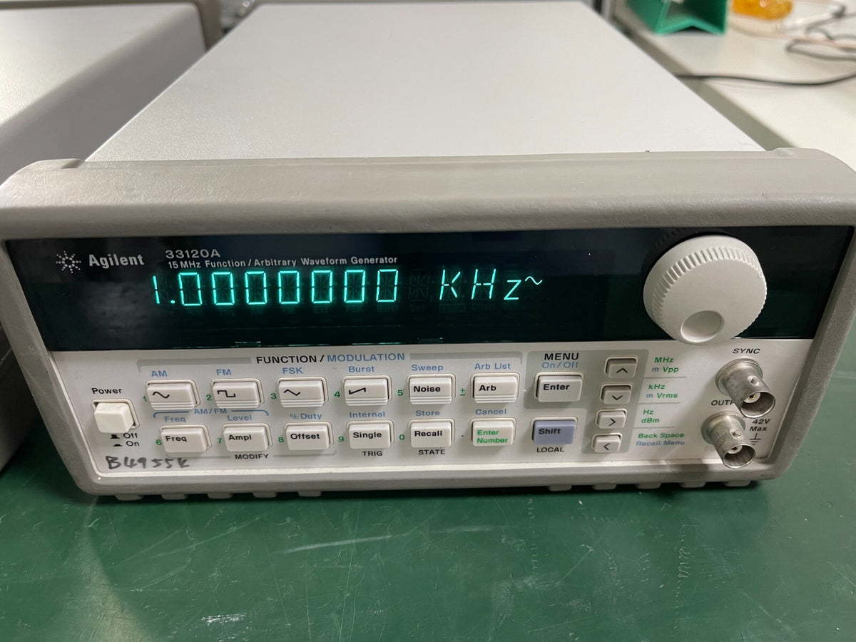 HP Agilent 33120A 15 MHz Function / Arbitrary Waveform Generator _9270