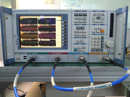 Rohde & Schwarz ZVB8 Vector Network Analyzer 300kHz- 8GHz , 4 ports _ 0385 - XG eqpt