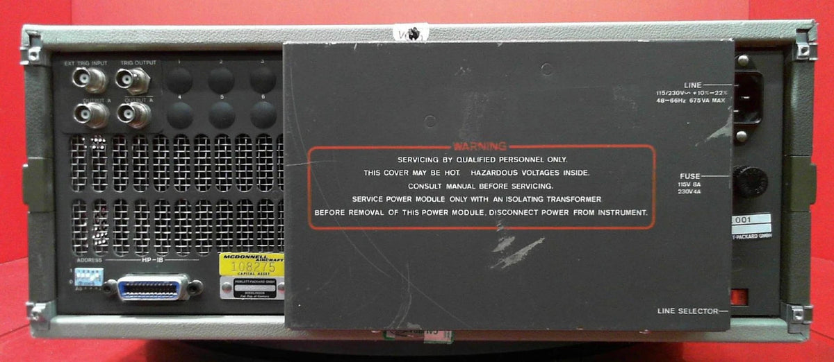 HP Agilent Keysight 8161A Programmable Pulse Generator 100MHz