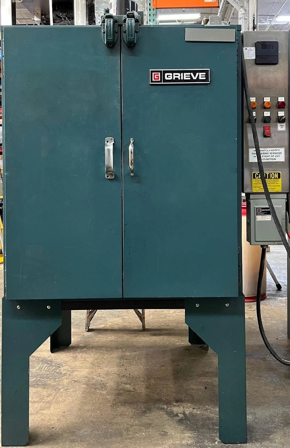 Grieve 333 Large Capacity Bench Oven 400°F ID 36x36x36