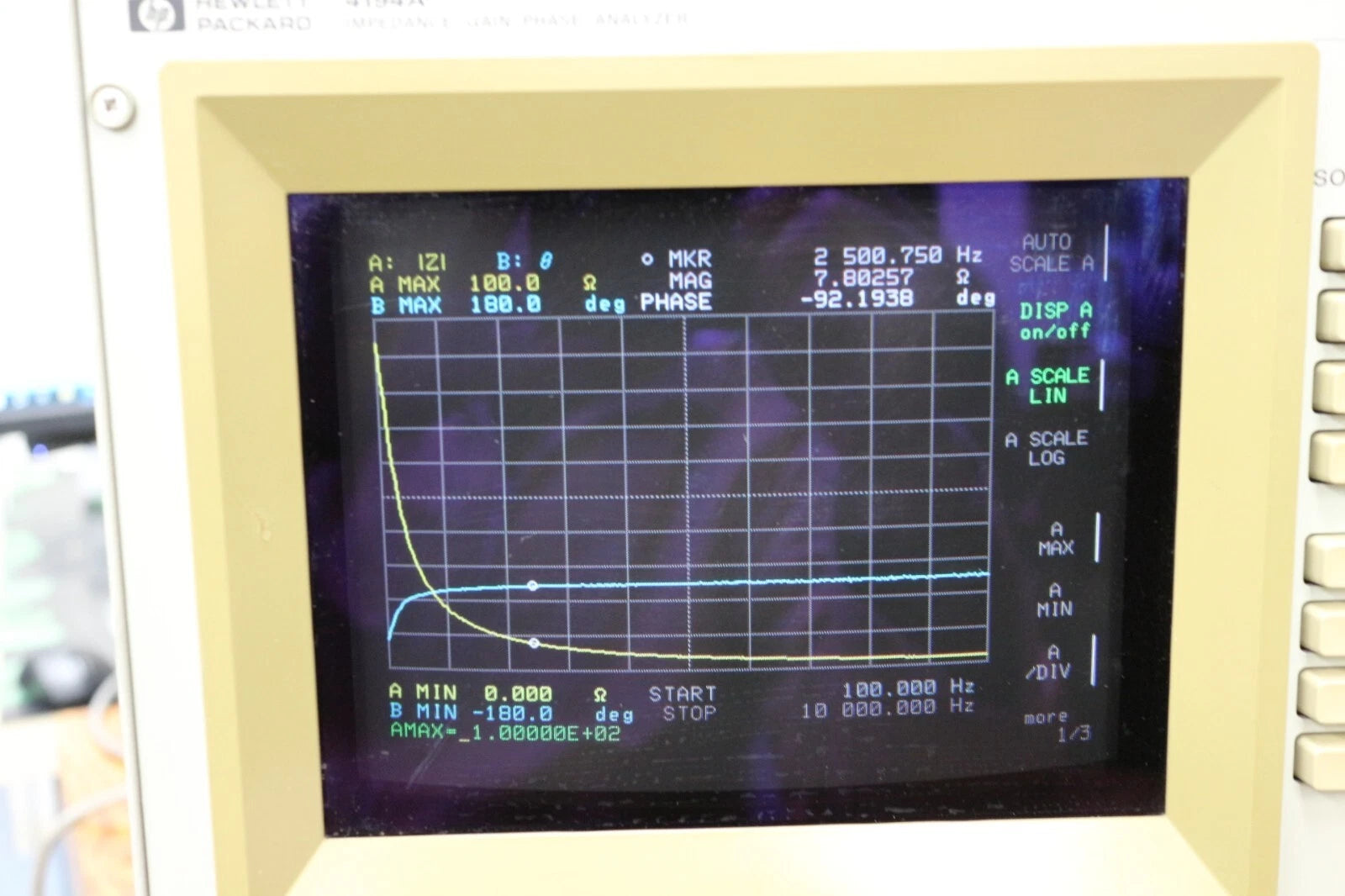 HP 4194A /350 10Hz-100MHz Impedance Analyzer