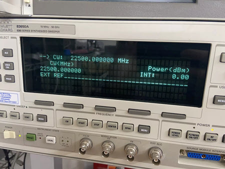 Anritsu MF2412C Microwave Frequency Counter 10Hz - 22.5GHz NIST Cal'd Opt 2