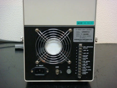HAMAMATSU L5662-01 UV SPOT LIGHT SOURCE