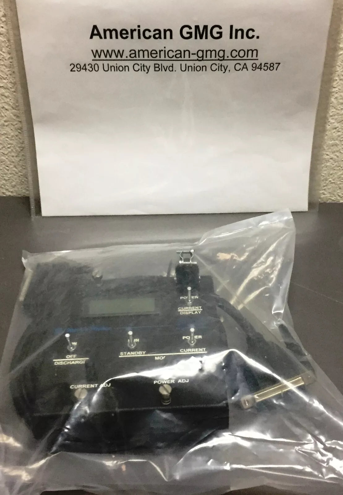 Spectra Physics 385F-10 Laser Remote Controller with Cable