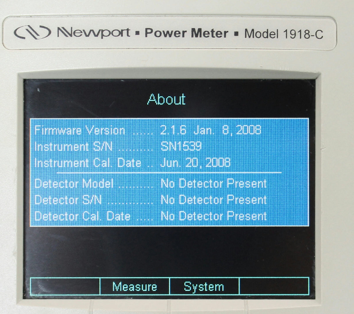 Newport 1918-C Handheld Optical Power Meter