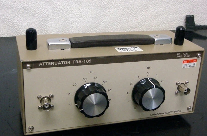 TAMAGAWA TRA-109D　BNCJ DC-1GHz 0-80dB Rotary step Attenuator