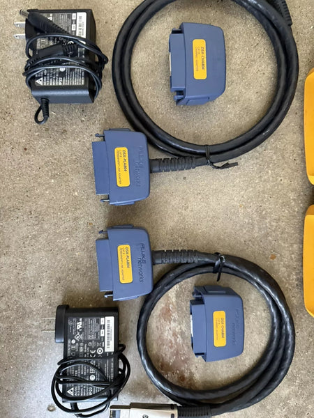 Fluke Networks DSX-8000 Cable Certifier Tester Kit (Calibrated 2023-2024)
