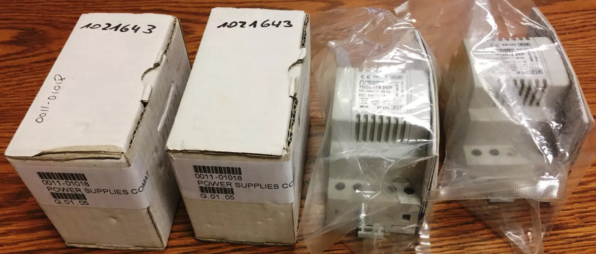 Comatec TBD2-018-24-P Power Supply, 24V 18W for Industrial Use