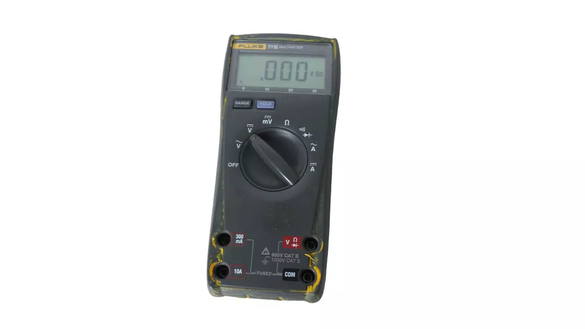 Fluke 77III Digital Multimeter Tester - Reliable Testing Tool
