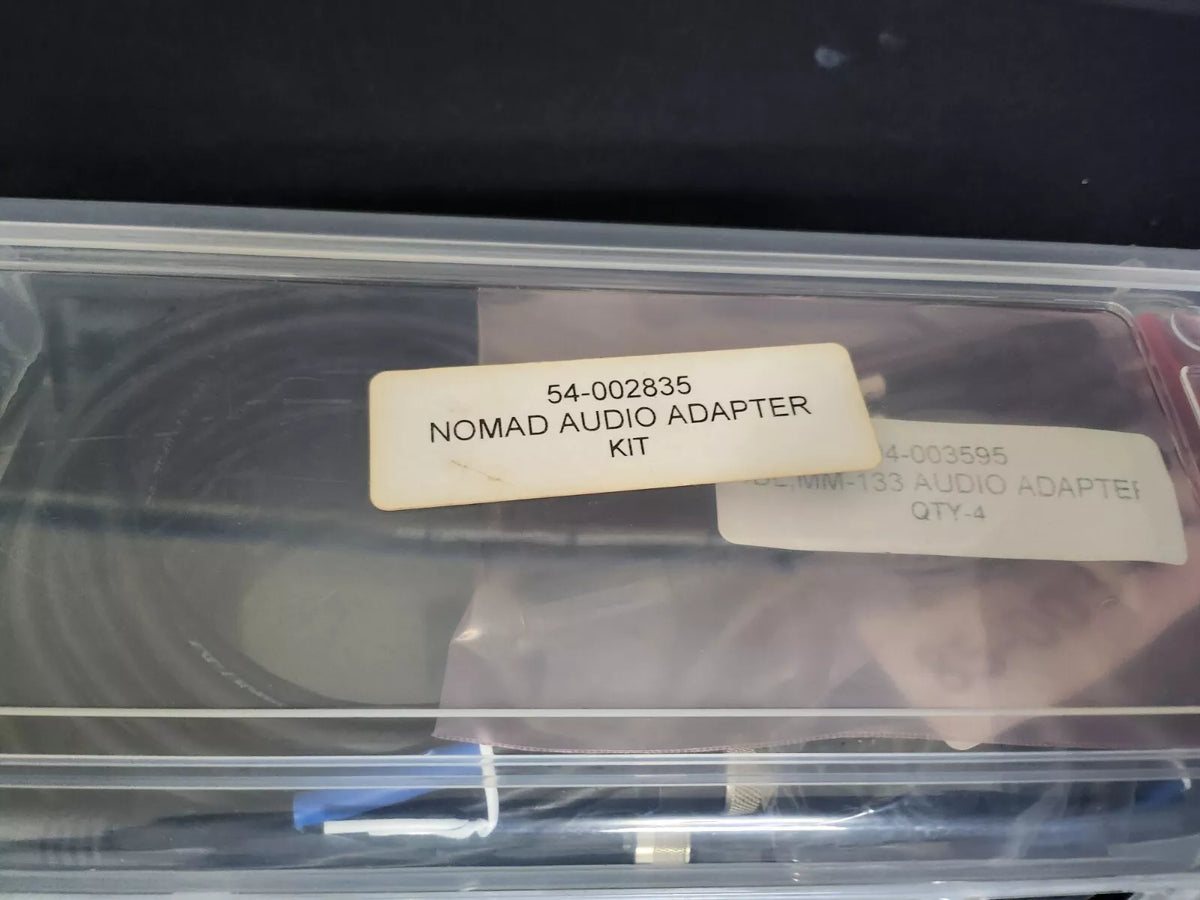 Spirent Nomad HD PN 54-002835 Audio Adapter Kit