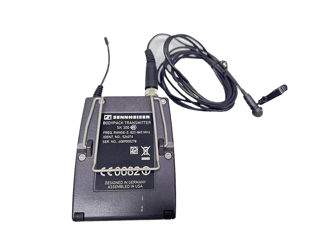 Sennheiser SK 300 G3 Wireless Mic Bodypack Transmitter - E 830-865 MHz
