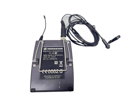 Sennheiser SK 300 G3 Wireless Mic Bodypack Transmitter - E 830-865 MHz