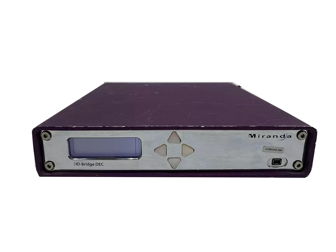 Miranda HD Bridge DEC HDV to HD/SD-SDI Decoder