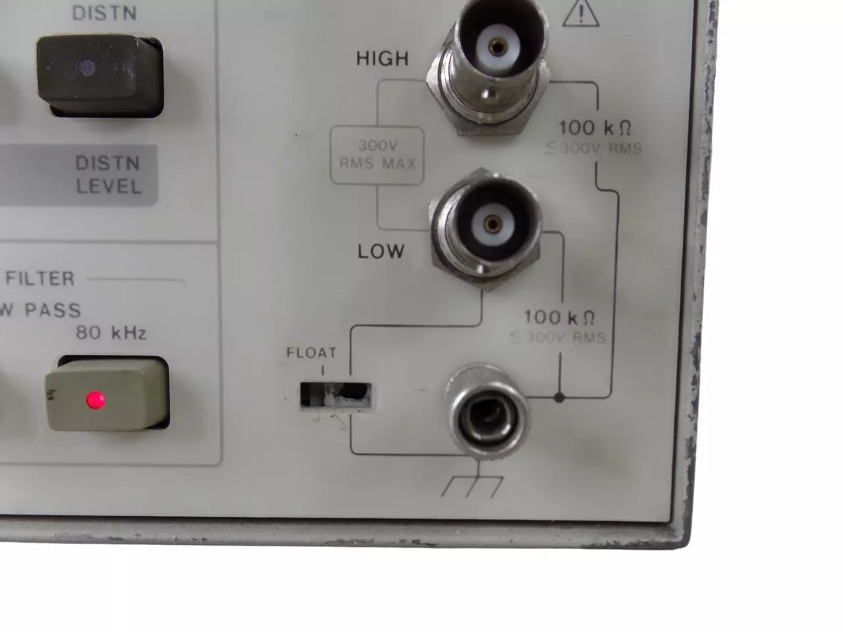 HP 8903B Audio Analyzer - High-Quality Professional Audio Testing Device