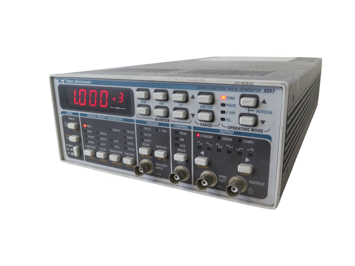 Tabor Electronics 8551 Function Pulse Generator 50MHz - Free Shipping