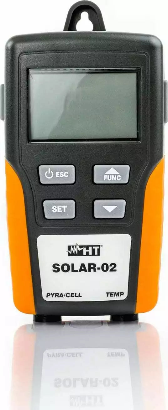 HT Instruments SOLAR02 Temperature Irradiation Recorder and Tilt Angle Meter