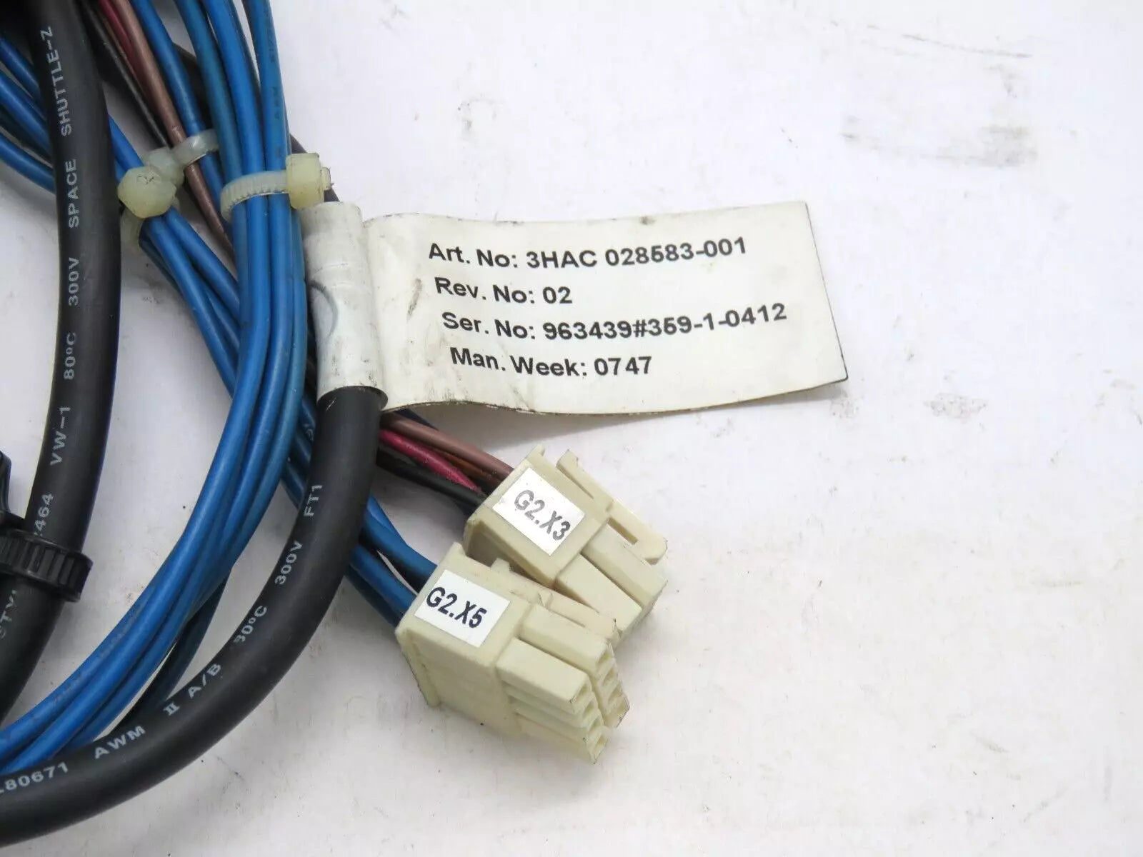 ABB 3HAC028583-001 Harness-Power Supply Drive Cable