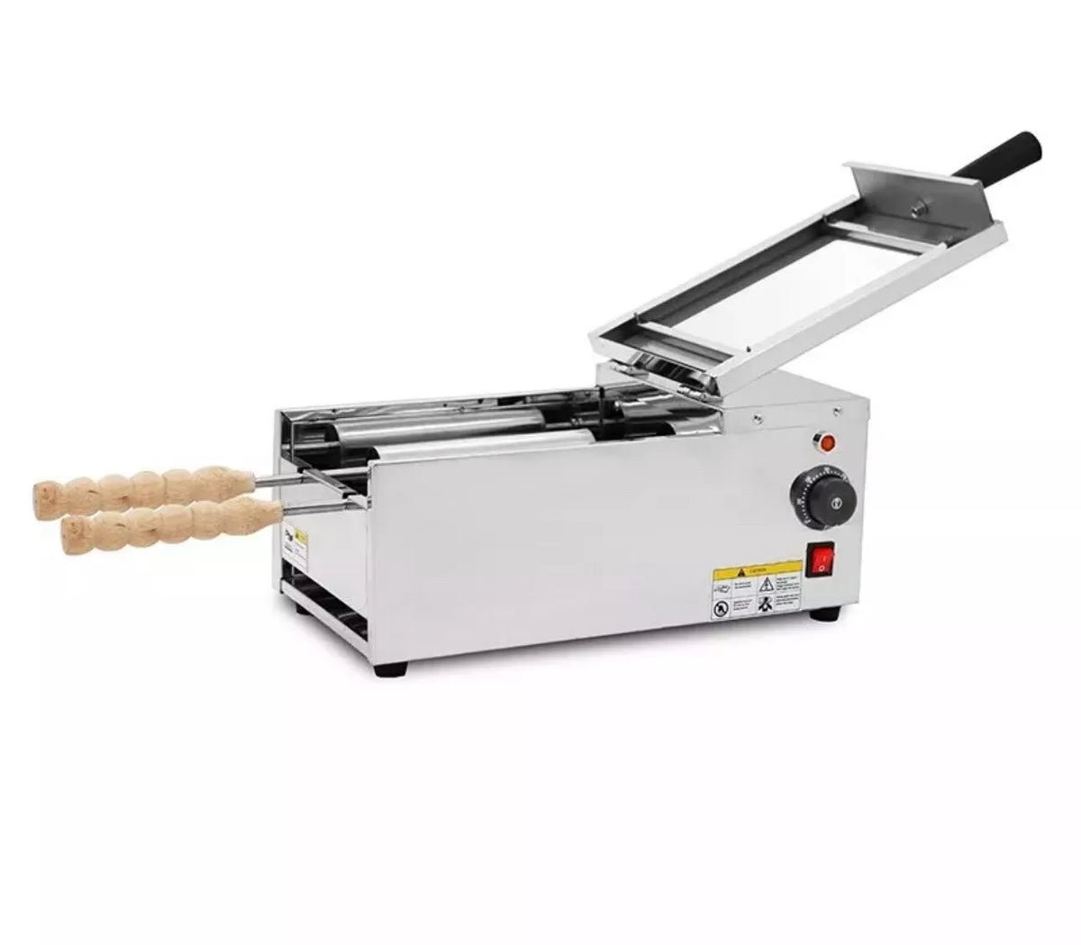 Electric Hungarian Kurtos Kalacs Chimney Cake Oven Roll Grill Machine