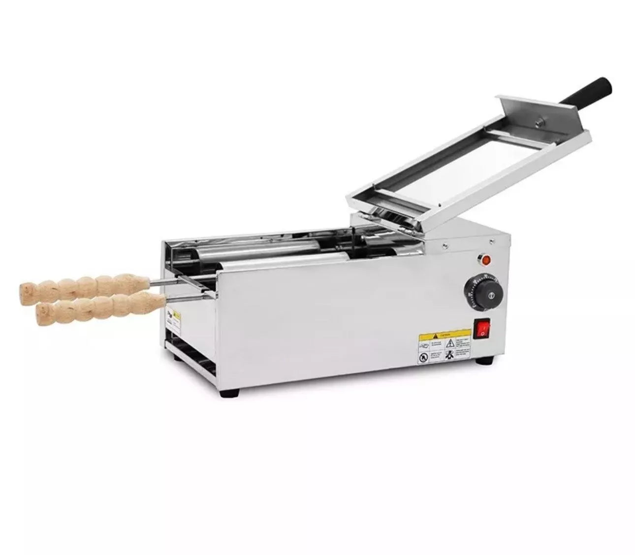 Electric Hungarian Kurtos Kalacs Chimney Cake Oven Roll Grill Machine