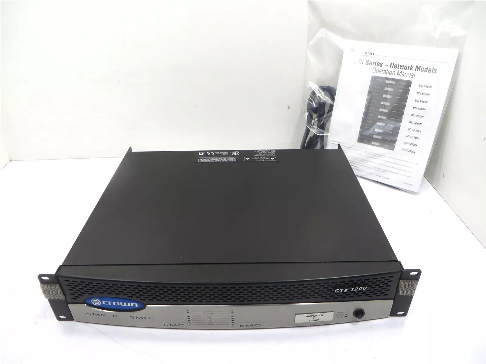 Crown CTs-1200 Two Channel Power Amplifier