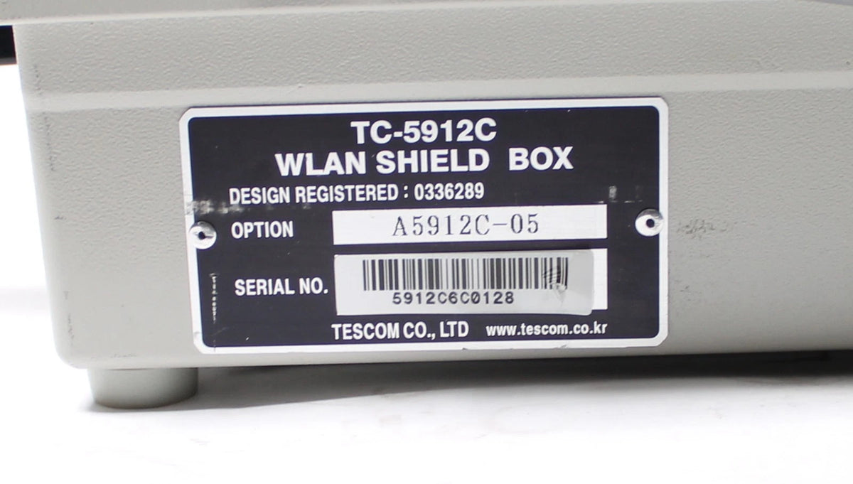 Tescom TC-5912C WLAN Shield Box for RF Testing