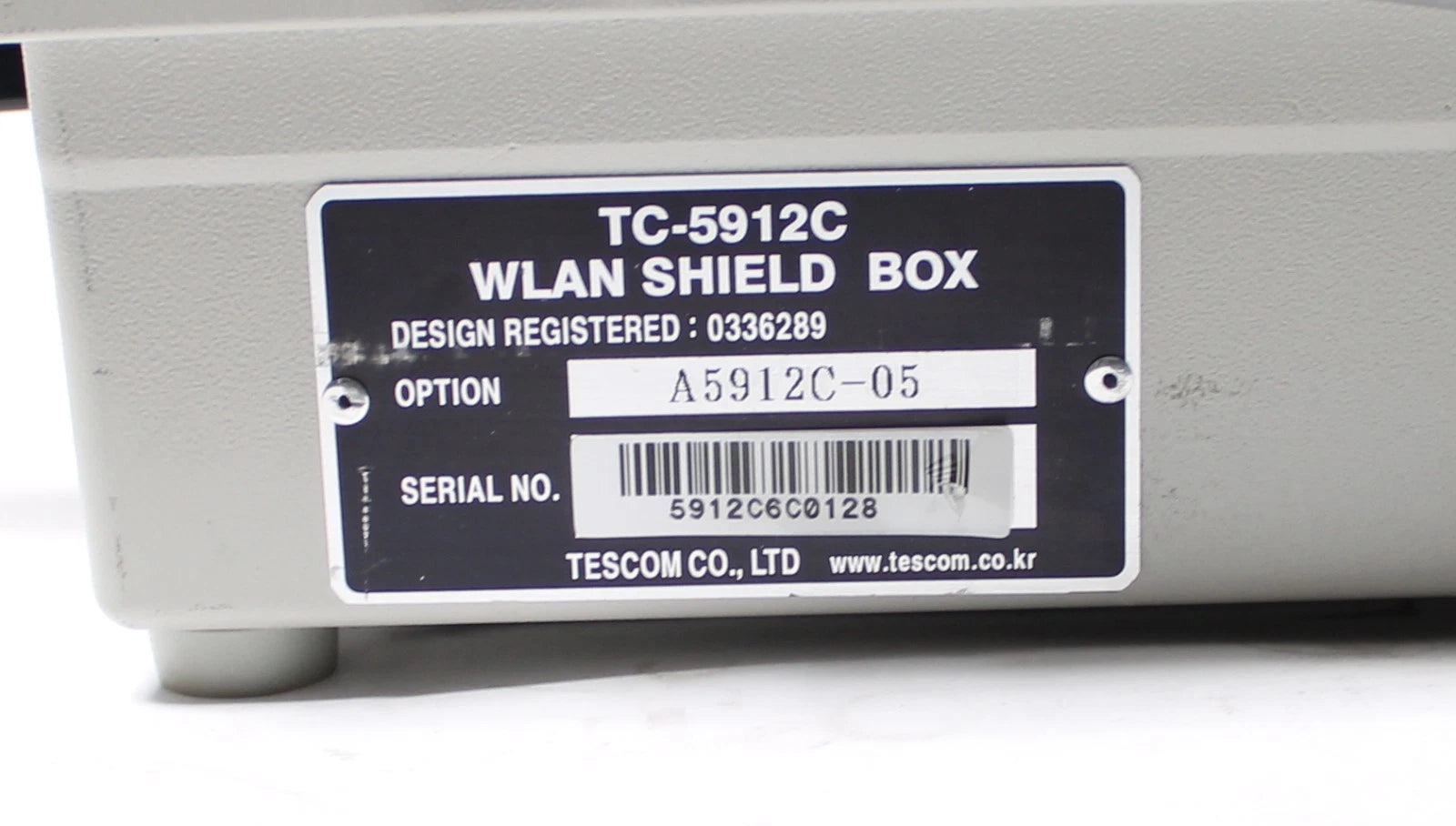 Tescom TC-5912C WLAN Shield Box for RF Testing