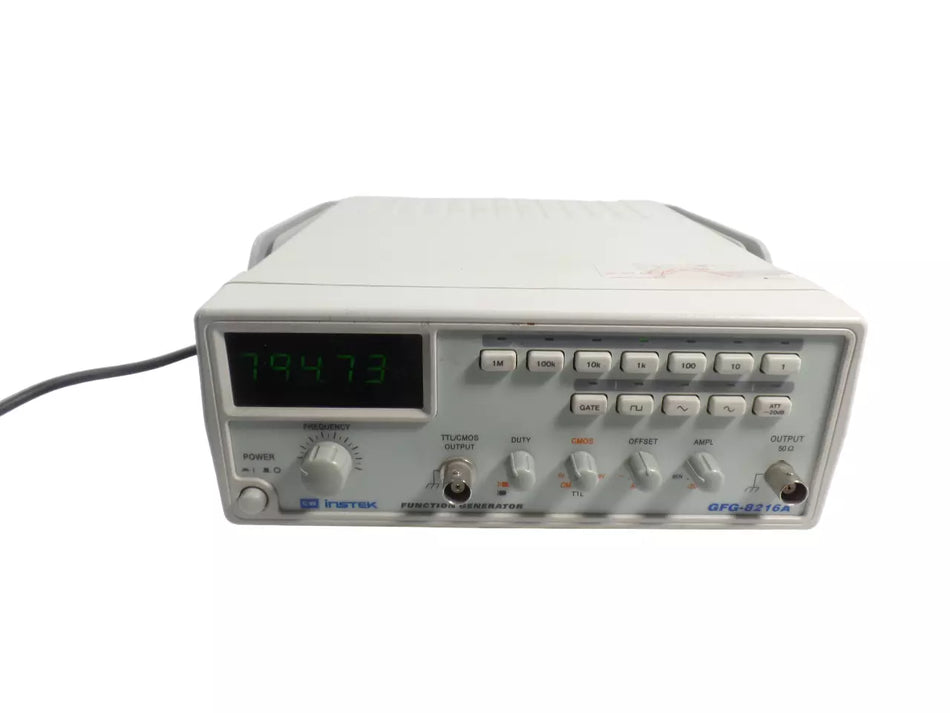 GW Instek GFG-8216A Function Generator with 0.1Hz Resolution