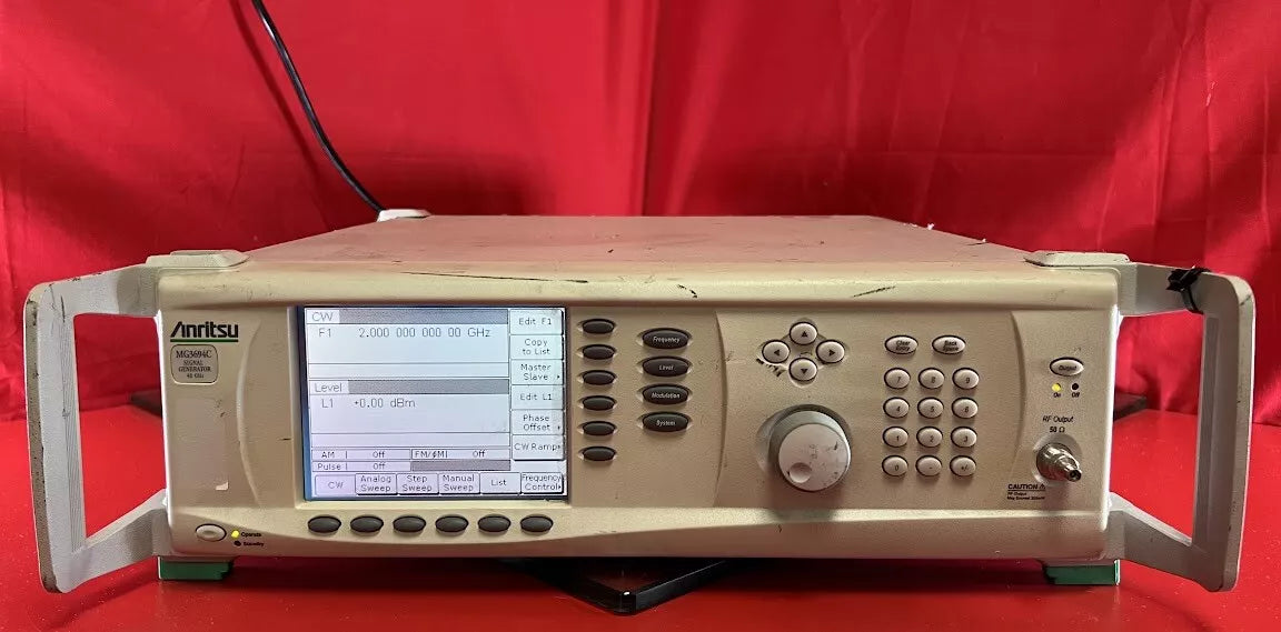 Anritsu MG3694C Signal Generator 2 GHz to 40 GHz SN 103208