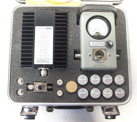 Bird Electronic Corporation 4410 Wattmeter Kit / Radio Test Set w Accessories