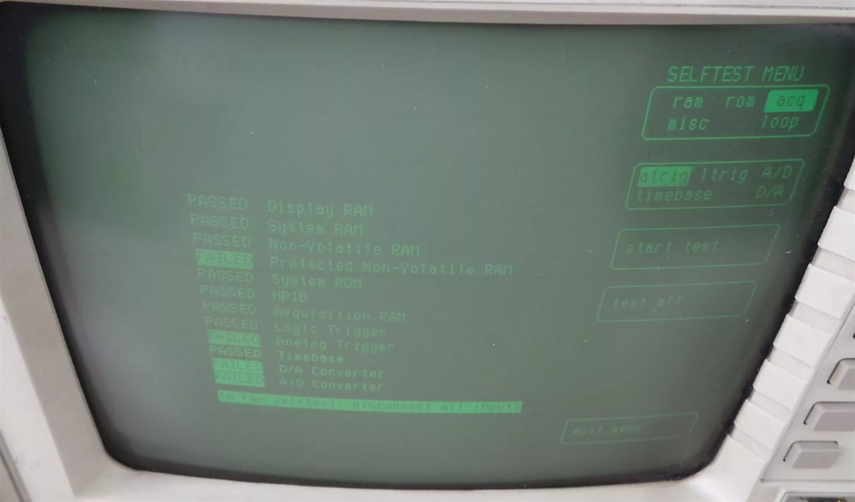 HP 54504A 400MHz 200MSa/s Digitizing Oscilloscope