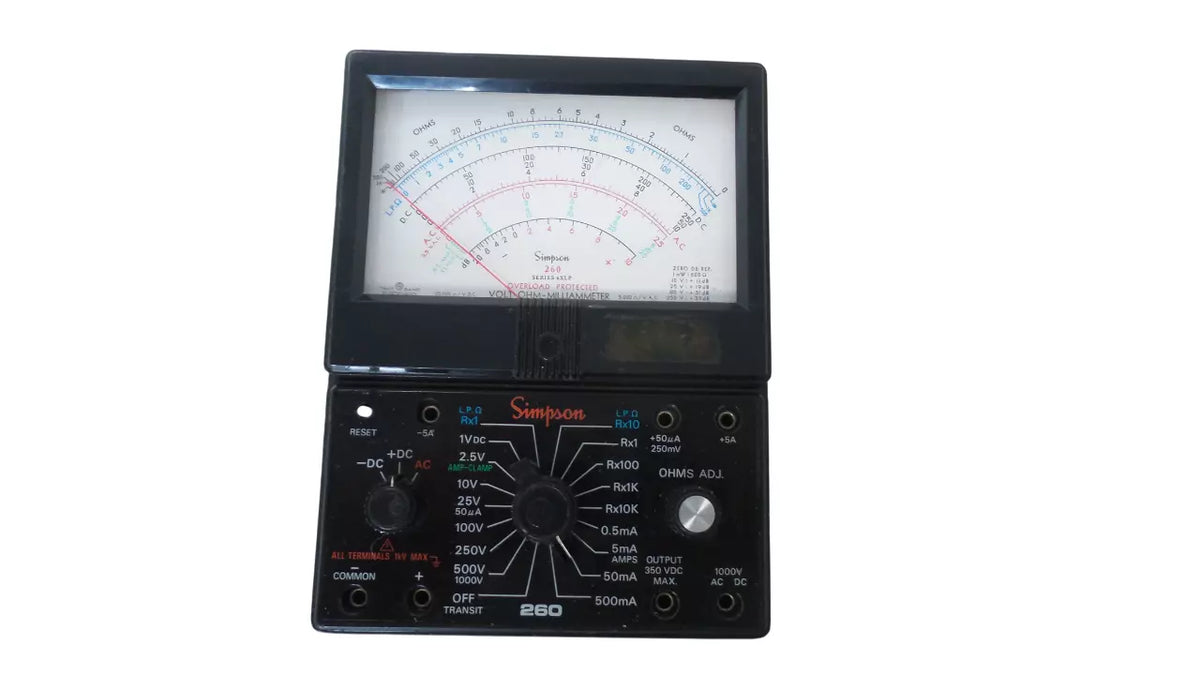 Professional Simpson 260 Series 6XLP Multimeter