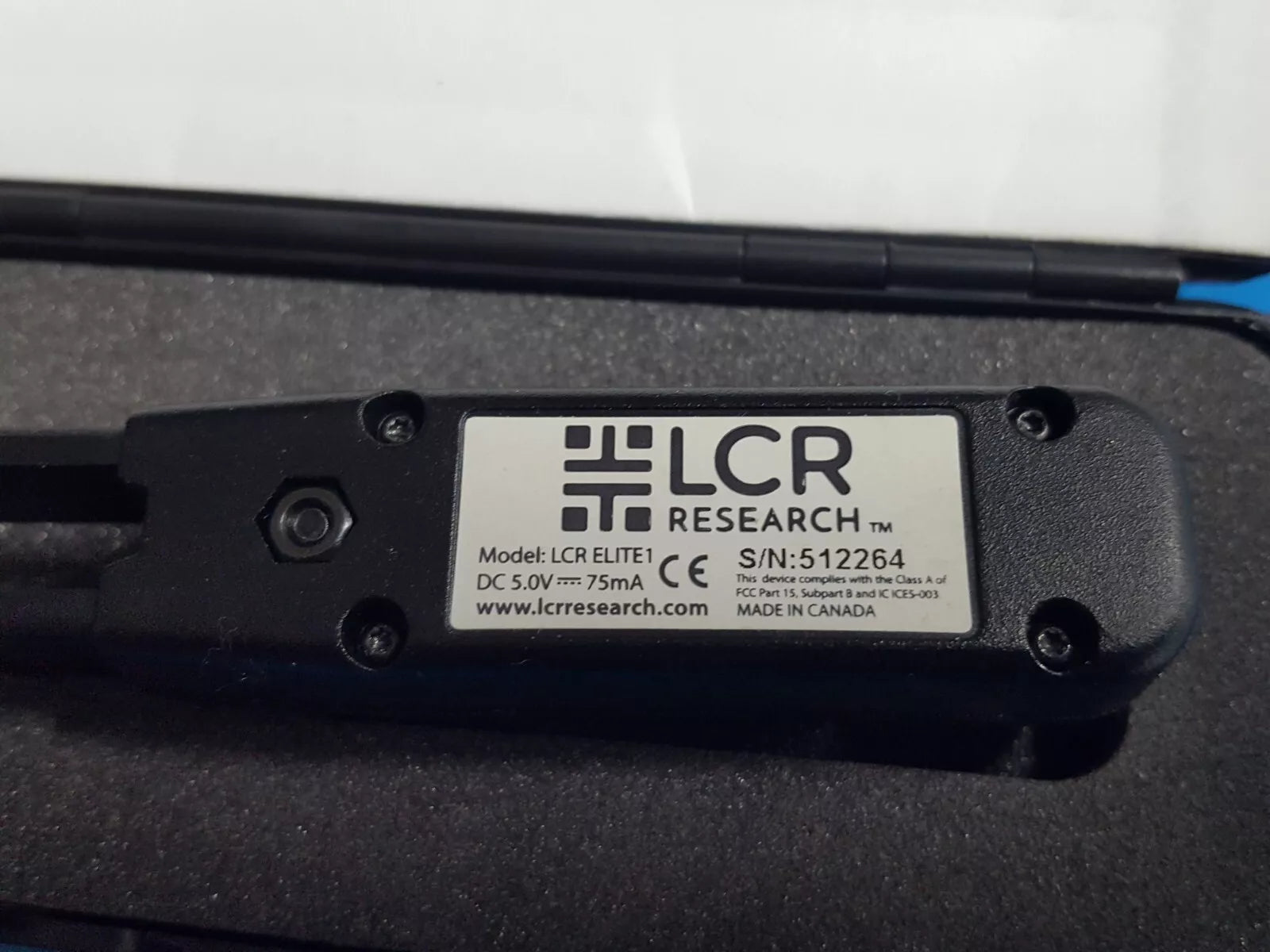 LCR Research Elite 1: 5.0V, 75mA LCR Meter (2264)
