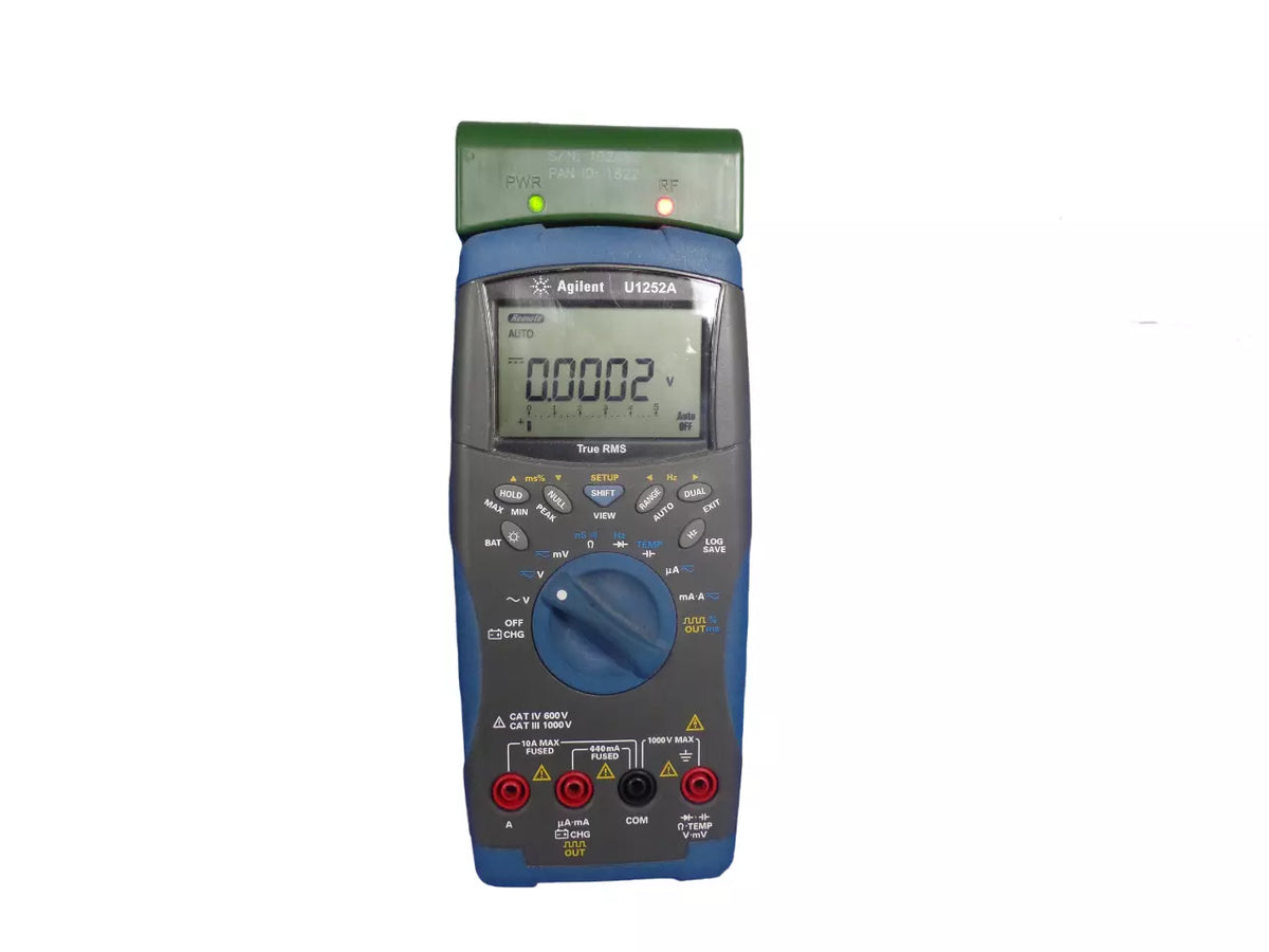 Agilent U1252A True RMS Multimeter with All Accessories in Hard Case