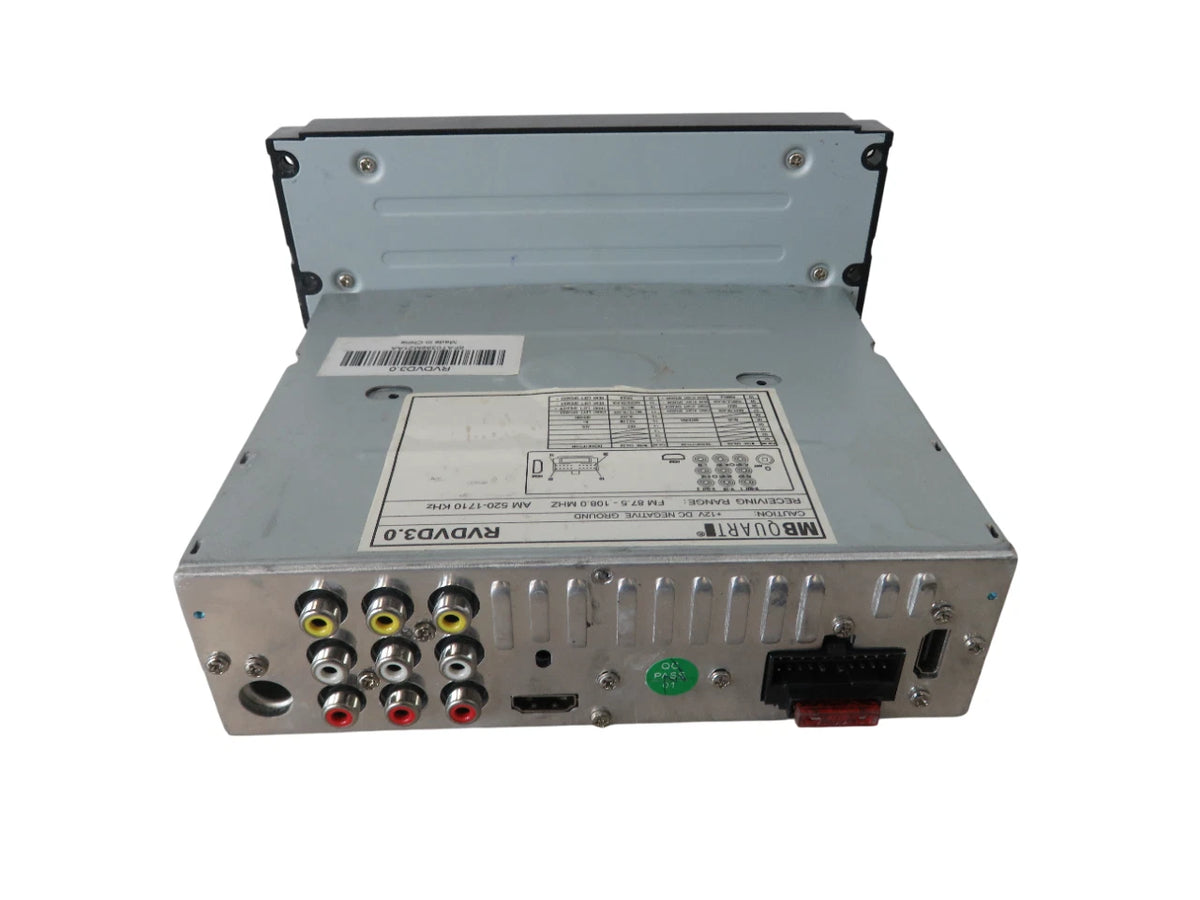 MB Quart RVDVD3.0 Single DIN DVD Digital Audio Receiver - Free Shipping