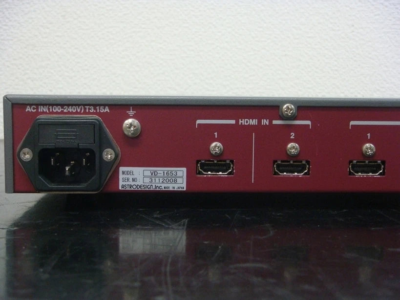 ASTRO DESIGN VD1653 HDMI 8ch Signal Distributor