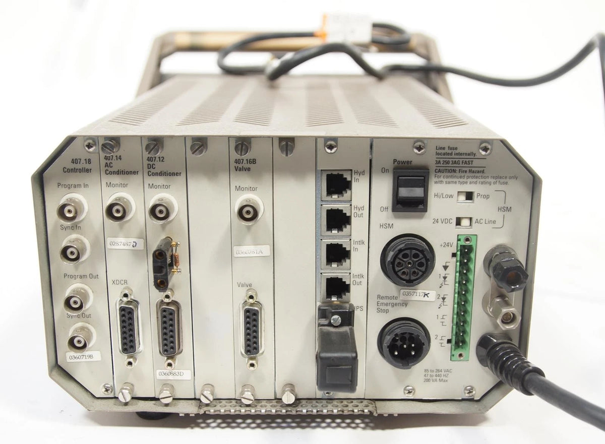 MTS 407 Model Single-Ch. Digital PIDF Servo Hydraulic Channel Station Controller