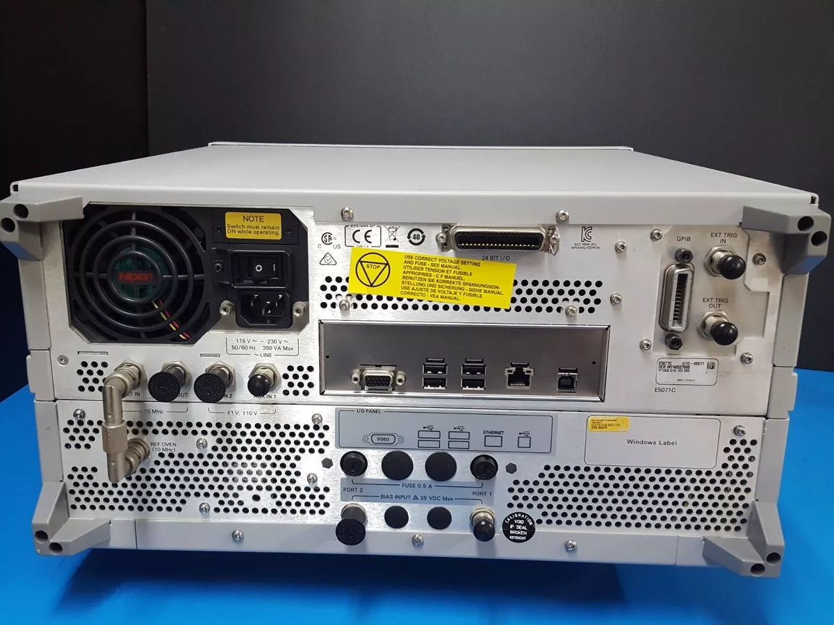 Keysight E5071C Network Analyzer 100kHz-8.5GHz Opt. 285 1E5 008 019 (7006)