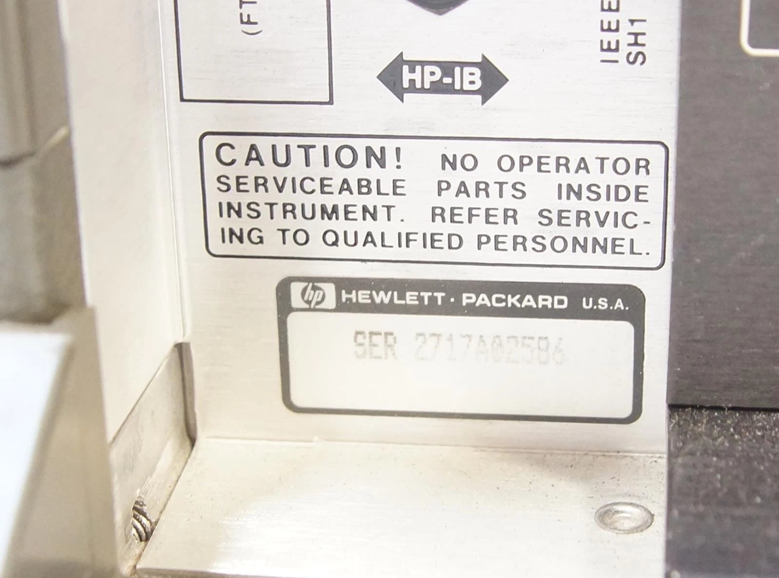 HP / Agilent 8903B Audio Analyzer 20 Hz to 100 kHz