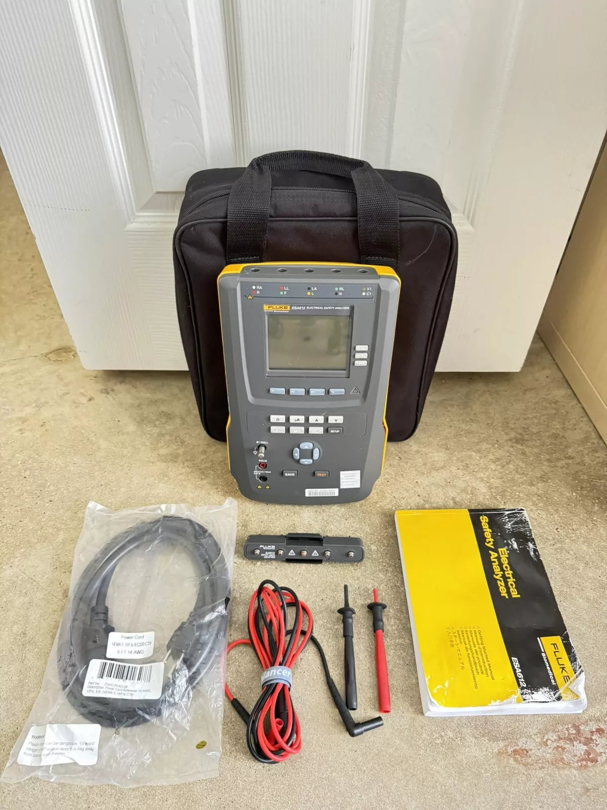 Fluke Biomedical ESA612 230V AC Electrical Safety Analyzer CALIBRATED 2024