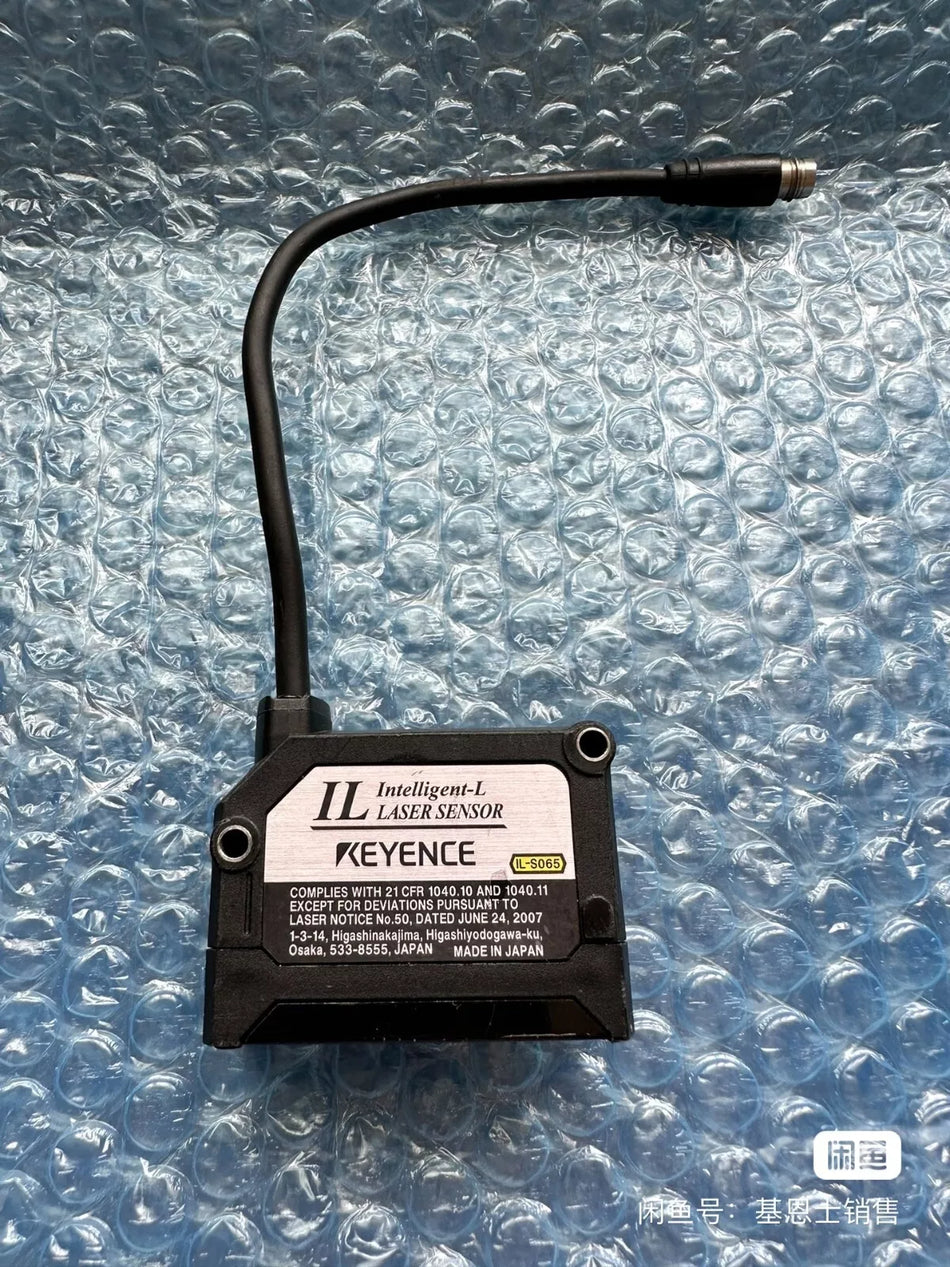 1pc USED IL-S065 Laser displacement sensor by DHL or FedEX #W790G WX