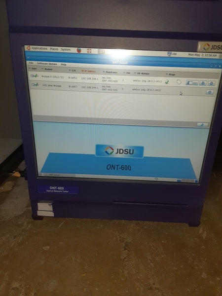 Optical Network Tester 10 Gb & 10 Gb JDSU ONT-603