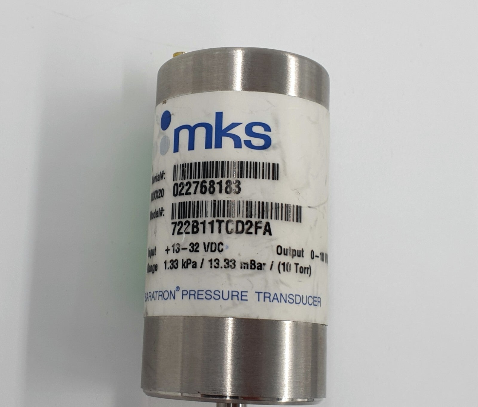 MKS 722B11TCD2FA Pressure Transducer