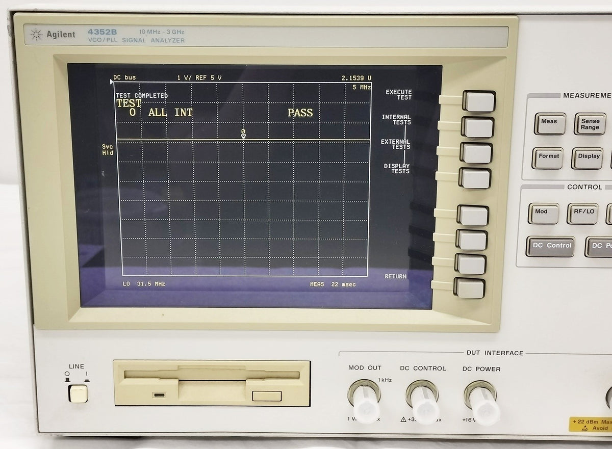 4352B 3GHz VCO/PLL Analyzer by Agilent
